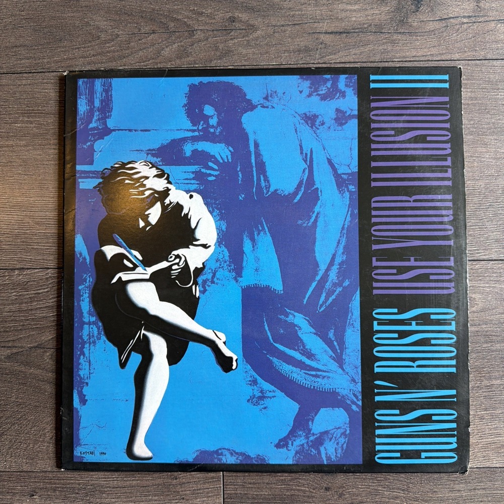 Guns N' Roses – Use Your Illusion II 2LP Vinyl Records Czech Republic Import